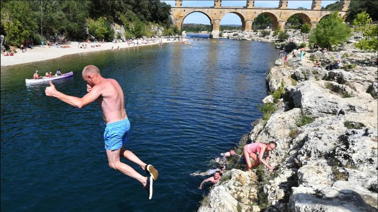 Tente Safari Au Pont Du Gard Vers-Pont-du-Gard Exterior foto
